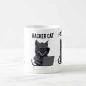 Hackerkatze Kaffeetasse (Mittel)