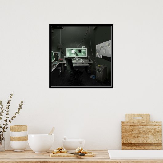 Hacker's Lair Poster (Küche)
