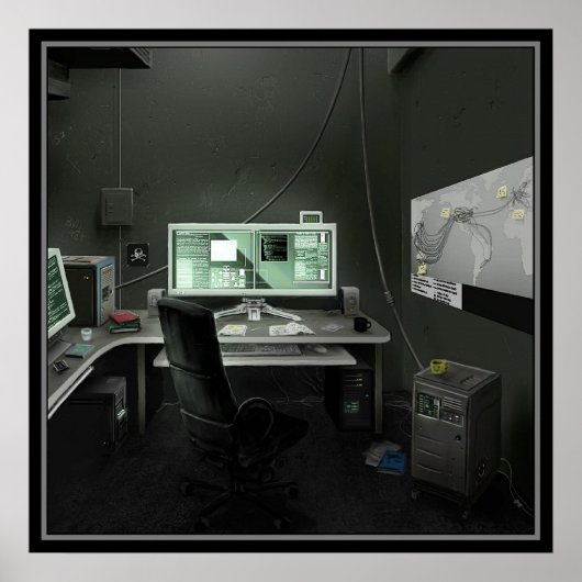 Hacker's Lair Poster (Vorne)