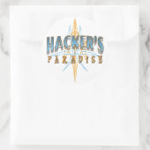 Hacker's Paradise Stickers (Tasche)