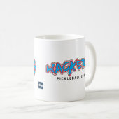 HACKERS Pickleball Club Klassische Tasse (VorderseiteRechts)