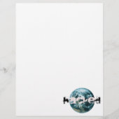 Hacket Planet Erde Briefbogen (Vorderseite)