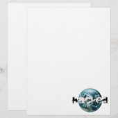 Hacket Planet Erde Briefbogen (Vorne/Hinten)