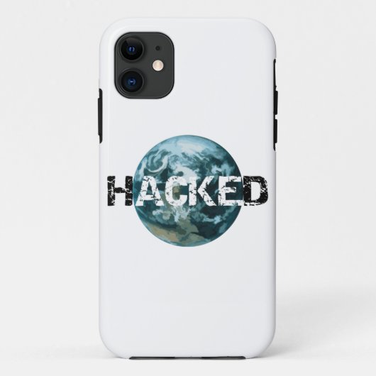 Hacket Planet Erde Case-Mate iPhone Hülle (Rückseite)