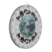 Hacket Planet Erde Dartscheibe (Vorderseite Links)