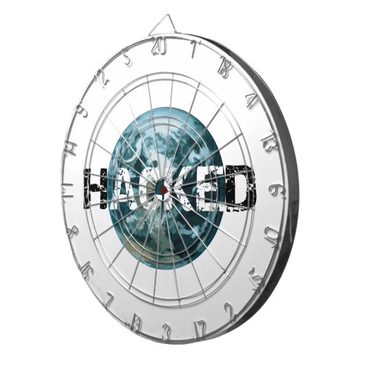 Hacket Planet Erde Dartscheibe (Vorderseite rechts)