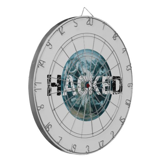 Hacket Planet Erde Dartscheibe (Vorderseite Links)