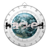 Hacket Planet Erde Dartscheibe (vorne)