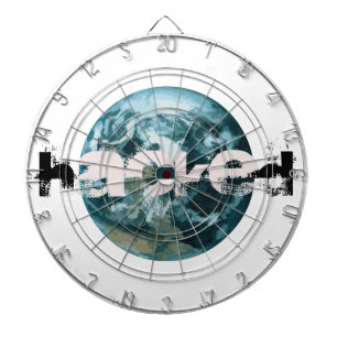 Hacket Planet Erde Dartscheibe