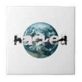 Hacket Planet Erde Fliese (Vorderseite)