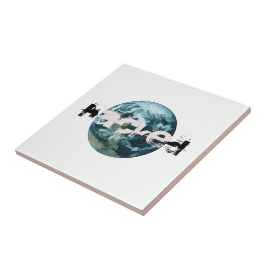 Hacket Planet Erde Fliese (Seite)