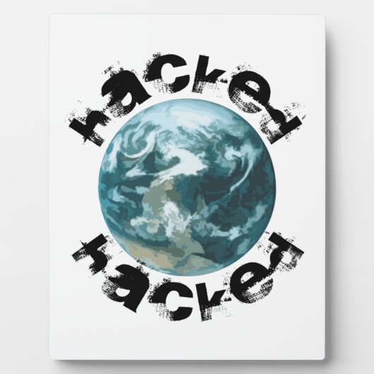 Hacket Planet Erde Fotoplatte (Vorderseite)