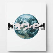 Hacket Planet Erde Fotoplatte (Vorderseite)