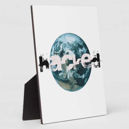 Hacket Planet Erde Fotoplatte (Seite)