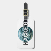 Hacket Planet Erde Gepäckanhänger (Vorderseite vertikal)