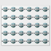 Hacket Planet Erde Geschenkpapier (Flach)