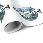 Hacket Planet Erde Geschenkpapier (Rolleneckpunkt)
