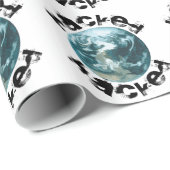 Hacket Planet Erde Geschenkpapier (Rolleneckpunkt)