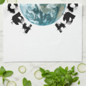 Hacket Planet Erde Handtuch (Gefaltet)