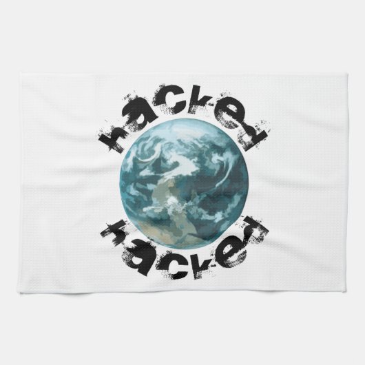 Hacket Planet Erde Handtuch (Horizontal)