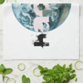 Hacket Planet Erde Handtuch (Gefaltet)