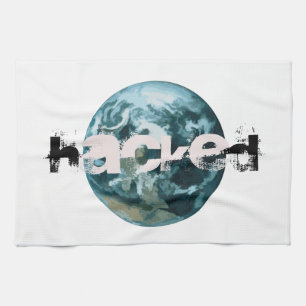 Hacket Planet Erde Handtuch