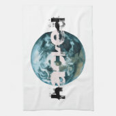 Hacket Planet Erde Handtuch (Vertikal)