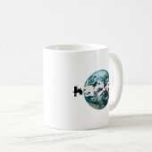 Hacket Planet Erde Kaffeetasse (VorderseiteRechts)