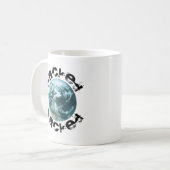 Hacket Planet Erde Kaffeetasse (Vorderseite Links)