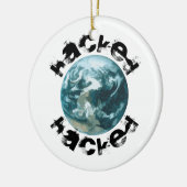 Hacket Planet Erde Keramik Ornament (Links)