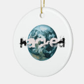 Hacket Planet Erde Keramik Ornament (Links)