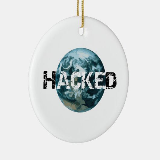 Hacket Planet Erde Keramikornament (Rechts)