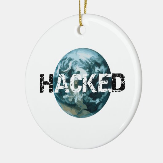 Hacket Planet Erde Keramikornament (Links)