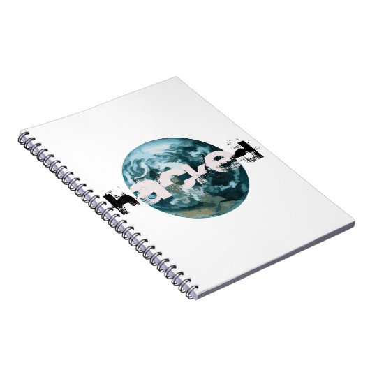 Hacket Planet Erde Notizblock (Rechte Seite)