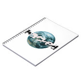 Hacket Planet Erde Notizblock (Linke Seite)