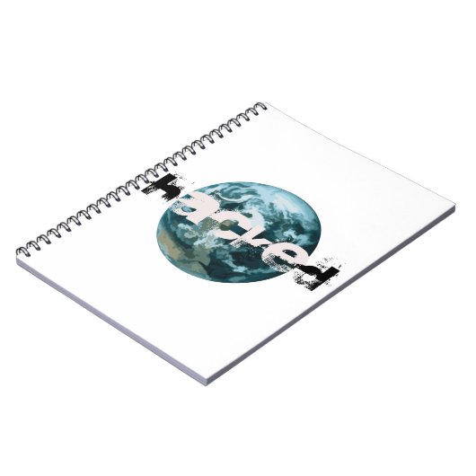 Hacket Planet Erde Notizblock (Linke Seite)