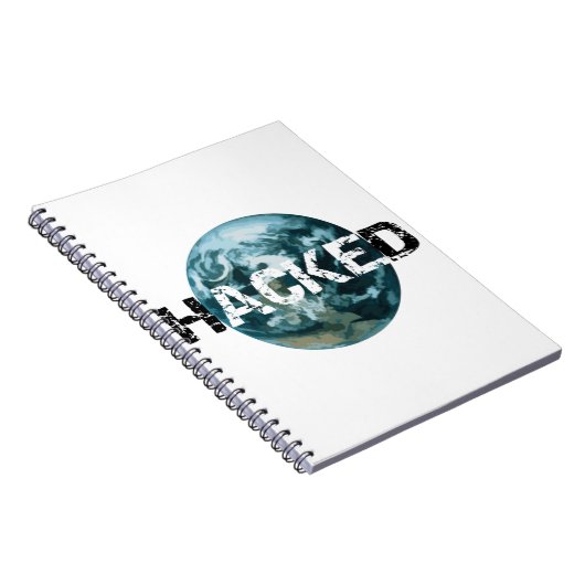 Hacket Planet Erde Notizblock (Rechte Seite)