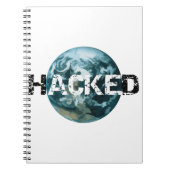 Hacket Planet Erde Notizblock (Vorderseite)