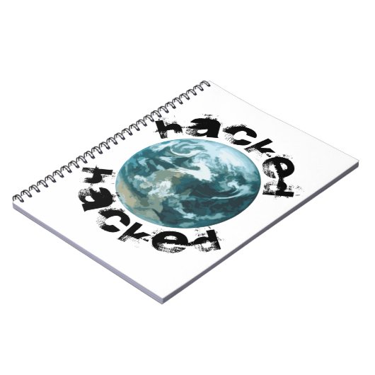 Hacket Planet Erde Notizblock (Linke Seite)