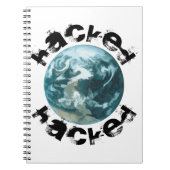 Hacket Planet Erde Notizblock (Vorderseite)