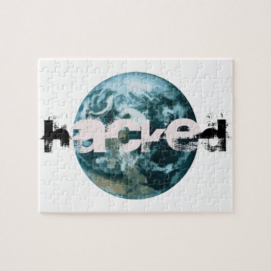 Hacket Planet Erde Puzzle (Horizontal)