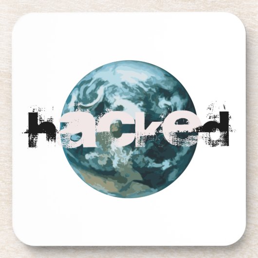 Hacket Planet Erde Untersetzer (Vorderseite)