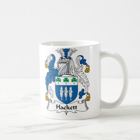 Hackett Familienwappen Kaffeetasse (Rechts)