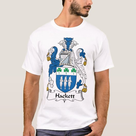 Hackett Familienwappen T-Shirt (Vorderseite)