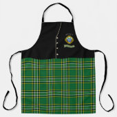 Hackett Shield & Tartan Personalisiert Kilt Schürze (Vorderseite)