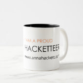 Hacketteer-Tasse Zweifarbige Tasse (VorderseiteRechts)