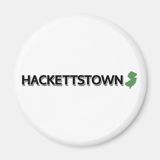 Hackettstown, New Jersey Magnet (Vorne)