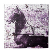 Hackey Crackle Digital Art Fliese (Vorderseite)