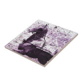 Hackey Crackle Digital Art Fliese (Seite)