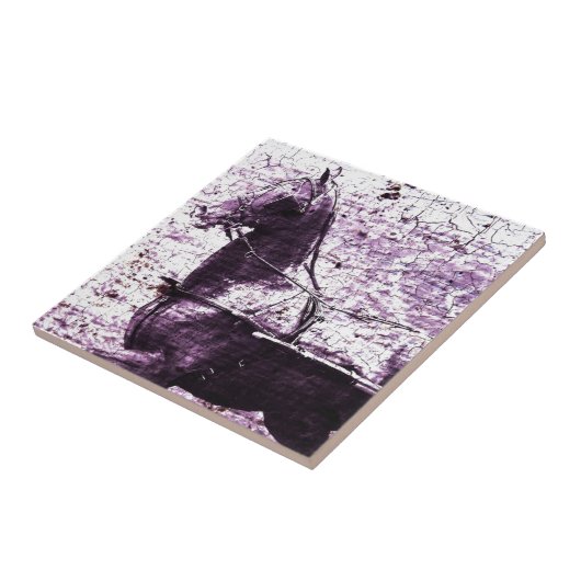 Hackey Crackle Digital Art Fliese (Seite)